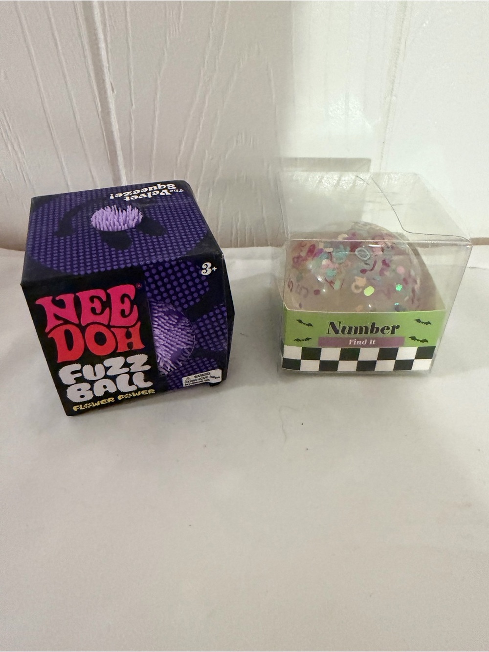 Fuzz Ball Kids Stress Toy - Purple